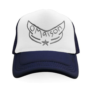 Trucker Hat - Navy/ Silver